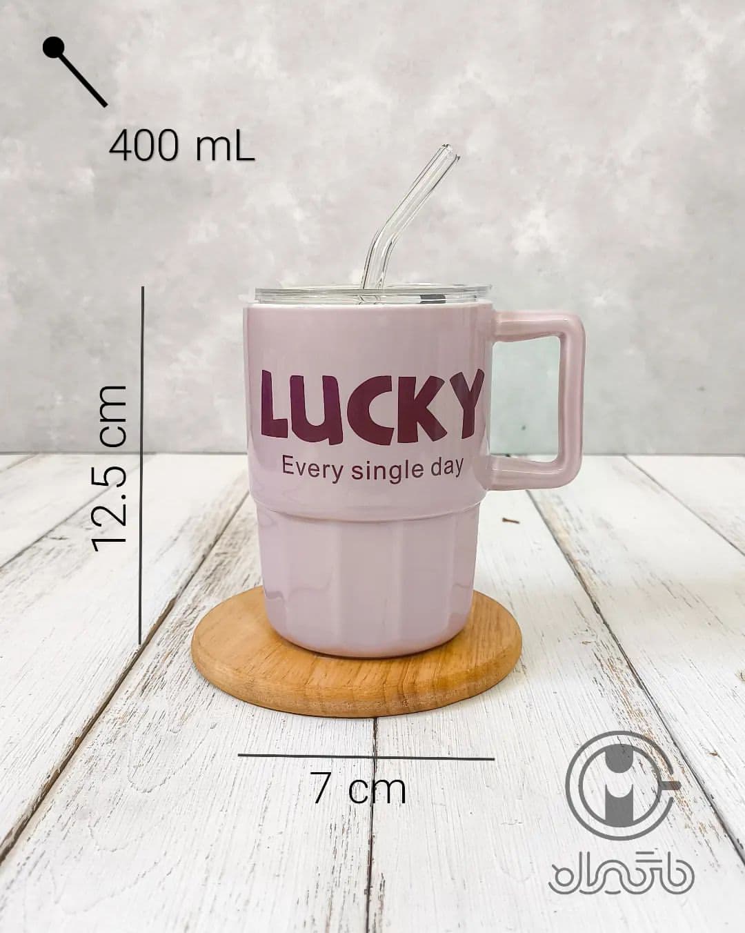 ماگ اسموتی سرامیکی Lucky — تصویر ۵
