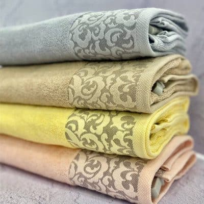 حوله حمامی لاروسا طرح ربکا سایز 160×105