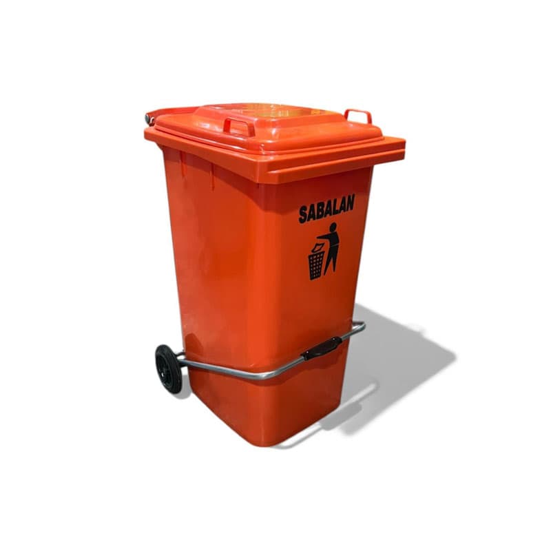 سطل زباله 240 لیتری پدالدار — تصویر ۵