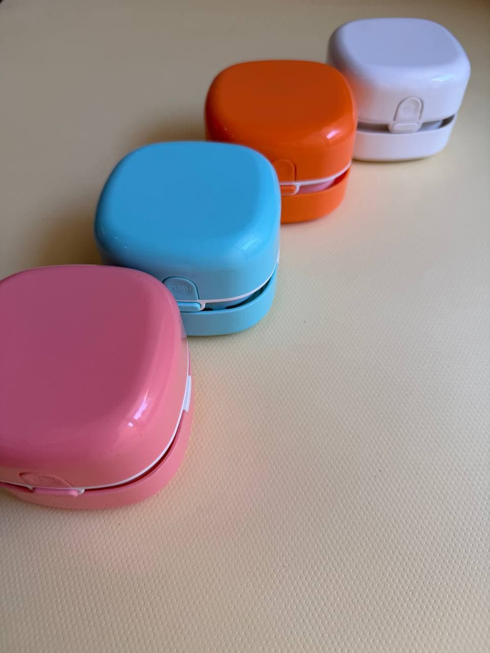 جارو شارژی دسکتاپ | مینی جارو رومیزی Desktop Vacuum Cleaner با سری باریک — تصویر ۶