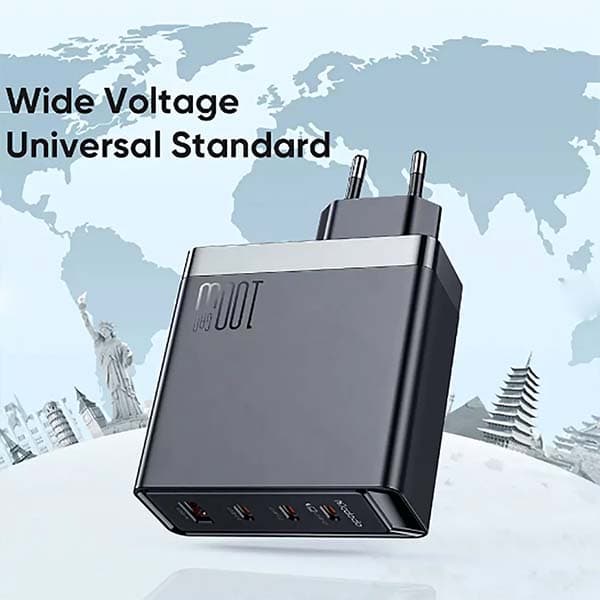 شارژر دیواری مک دودو Mcdodo CH-514 GaN PD 3XType C USB Charger توان 100 وات — تصویر ۵