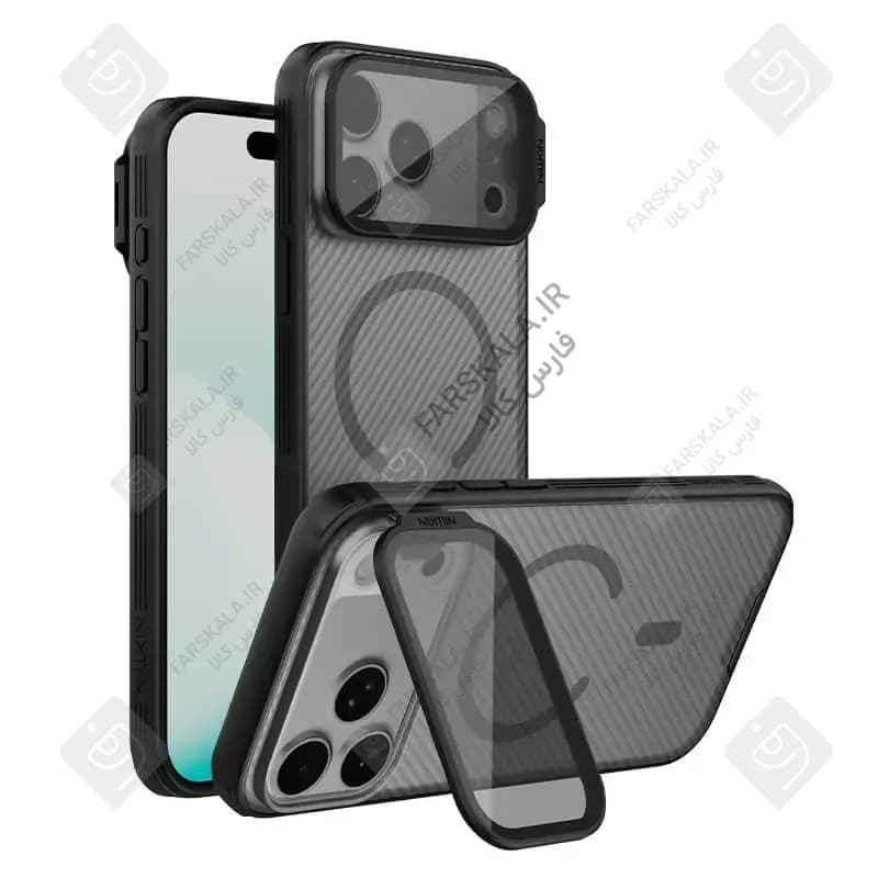 قاب دودی مگنتی لنز استندی Camshield Prop Magnetic گوشی آیفون 17 پرو مکس