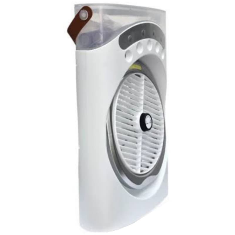 پنکه شارژی مه پاش LED دار رومیزی | 3600 میلی آمپر ساعت — تصویر ۱۱