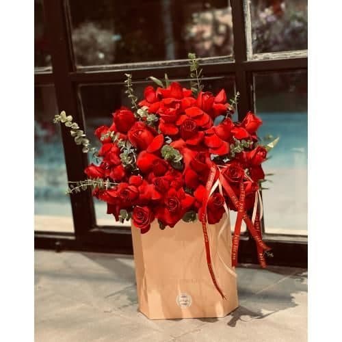 گل فروشی اطراف شرکت تدبیر پیشگان بحر محله زرگنده تهران t7682 — تصویر ۲