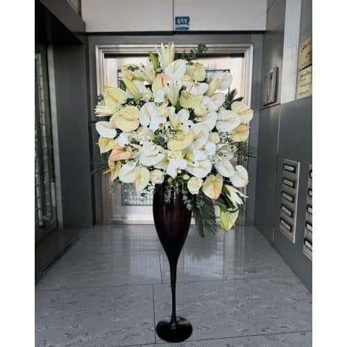 گل فروشی اطراف شرکت بازآفرینی شهری تهران محله دانشگاه تهران t7668 — تصویر ۲