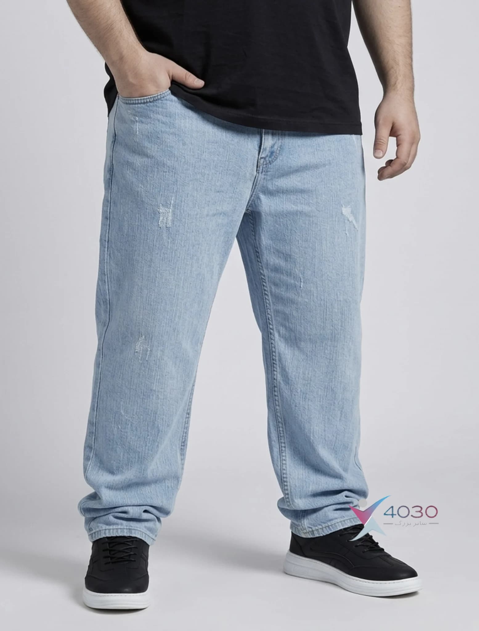 شلوار جین GIANT_JEAN سایز بزرگ مردانه ( 4517 ) — تصویر ۱۲