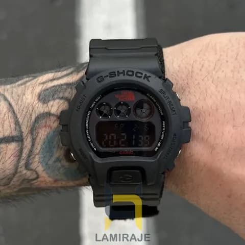 ساعت مچی کاسیو جی‌شاک DW-6900B1 مشکی برزنتی — تصویر ۲