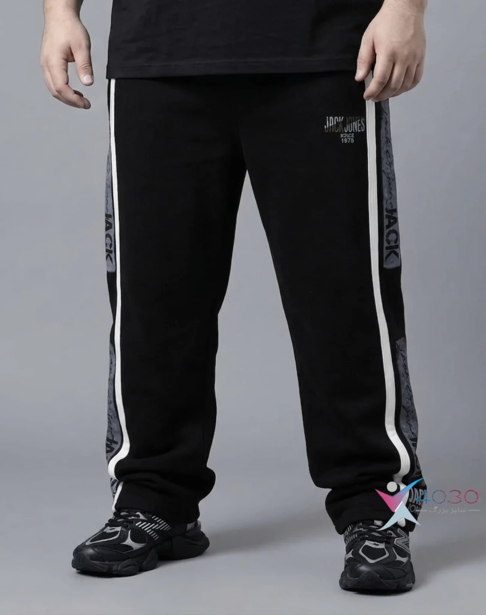 شلوار اسلش JACK&JONES سایز بزرگ مردانه ( 3857 ) — تصویر ۱۱