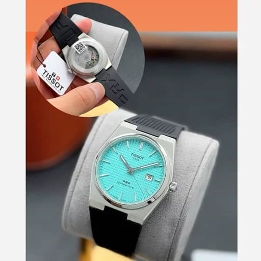 ساعت مچی مردانه تیسوت PRX سیلور صفحه تیفانی تیسوت PRX Silver Tifany Screen اتومات — تصویر ۶