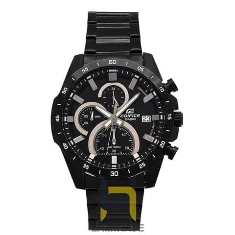 ساعت مردانه کاسیو ادیفایس کاسیو Edifice EFR-571MDC-1AV مشکی با بند استیل — تصویر ۳