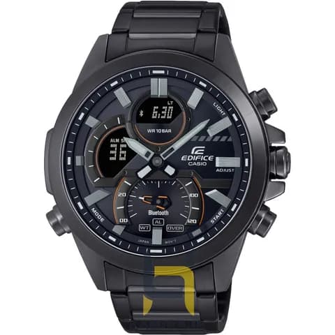 ساعت مردانه کاسیو ادیفایس کاسیو Edifice ECB-30DC-1A با بند استیل مشکی — تصویر ۸