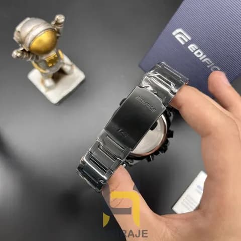 ساعت مردانه کاسیو ادیفایس کاسیو Edifice ECB-30DC-1A با بند استیل مشکی — تصویر ۱۲