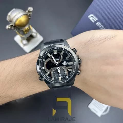 ساعت مردانه کاسیو ادیفایس کاسیو Edifice ECB-30DC-1A با بند استیل مشکی — تصویر ۲