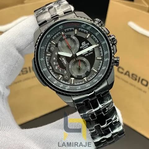 ساعت مچی مردانه کاسیو ادیفایس کاسیو edifice EF-558DC-1AV بند و قاب استیل رنگ ثابت،مسترکوالیتی — تصویر ۴
