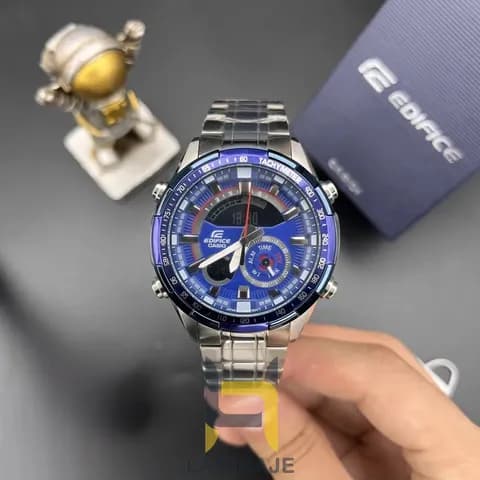 ساعت مردانه کاسیو ادیفایس کاسیو Edifice ERA-600RR-2AV با صفحه آبی و ضد خش — تصویر ۱۱