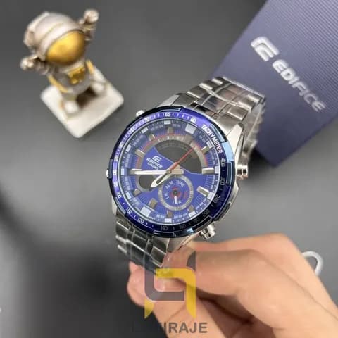 ساعت مردانه کاسیو ادیفایس کاسیو Edifice ERA-600RR-2AV با صفحه آبی و ضد خش — تصویر ۱۰