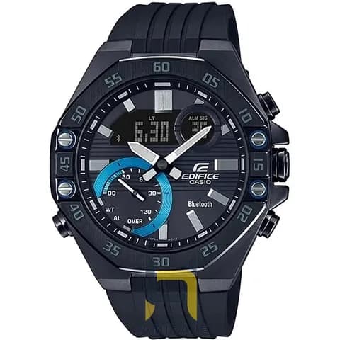 ساعت مردانه کاسیو ادیفایس کاسیو Edifice ECB-10PB-1A بند رابر. رنگ ثابت،مسترکوالیتی — تصویر ۵