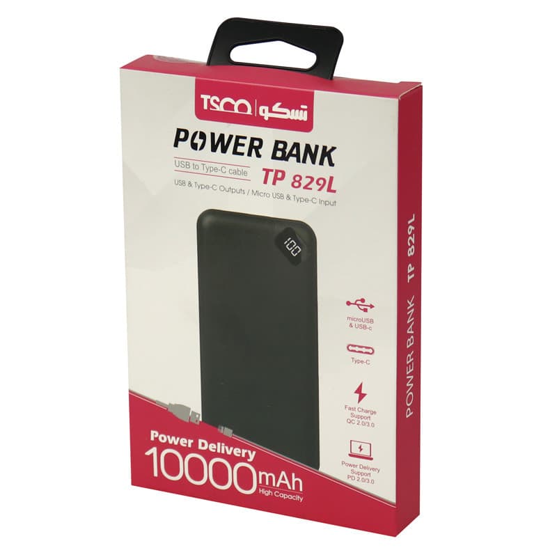 پاور بانک تسکو TP 829 L