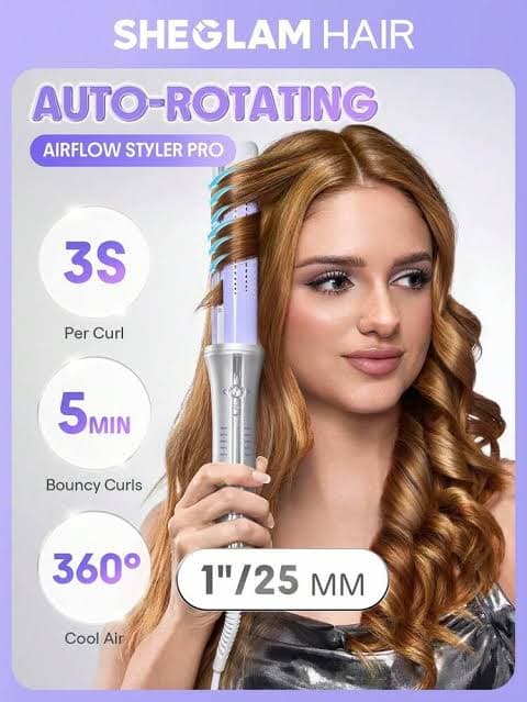 کرلی ایرفلو شیگلم اصل | فرکننده مو AirFlow شیگلم — تصویر ۴