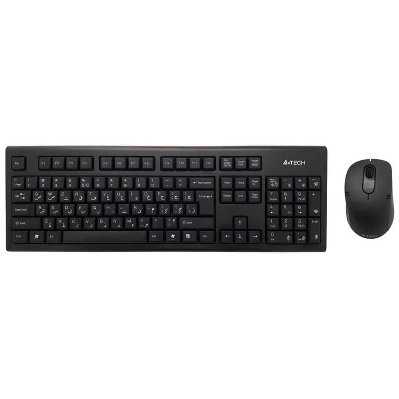 کیبورد و موس بی سیم ای فورتک KM-7100N — تصویر ۵