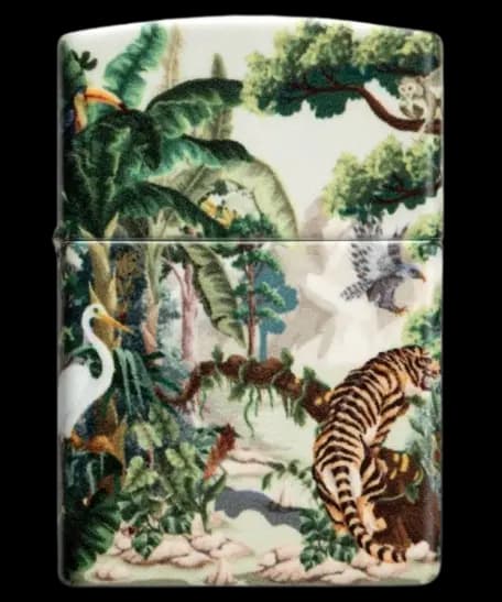 فندک زیپو مدل 46016 TIGER IN JUNGLE — تصویر ۲