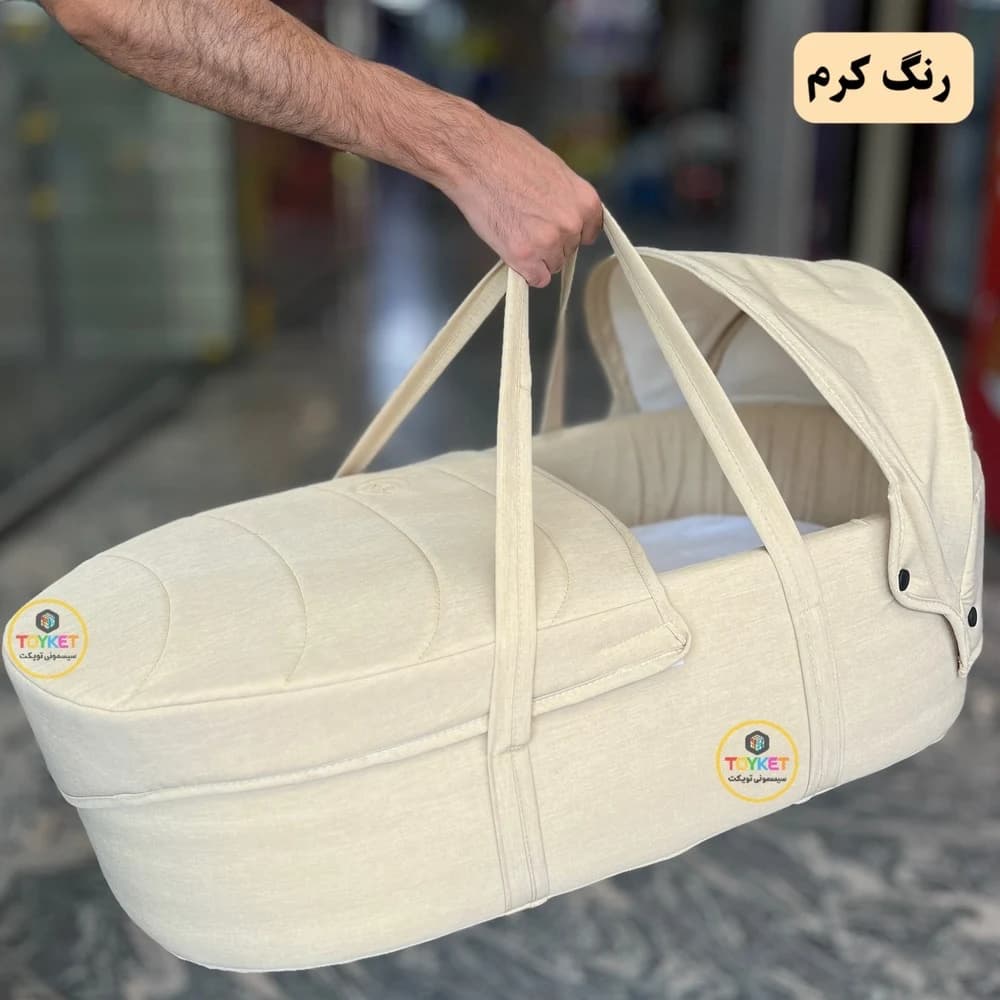ساک حمل نوزاد با تشک آنتی رفلاکس و غلت‌ گیر — تصویر ۲