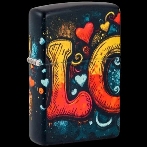 فندک زیپو مدل 46283 Love Mural Design — تصویر ۶