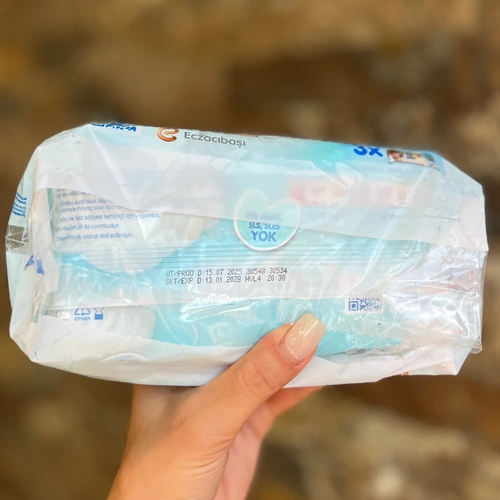دستمال مرطوب یونی بیبی 3 عددی Uni Baby — تصویر ۴
