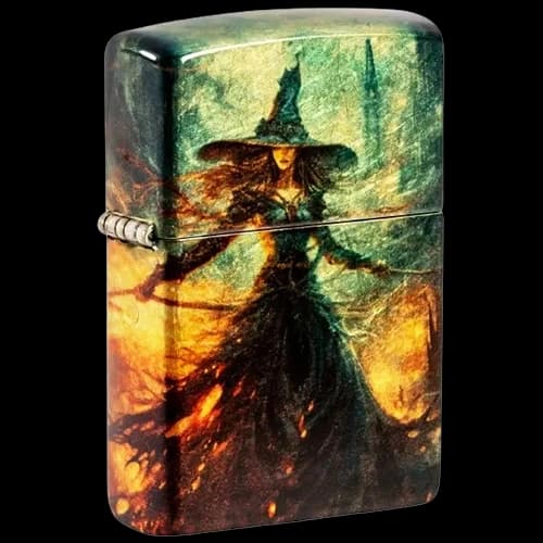 فندک زیپو مدل 46275 Fire Mage Design