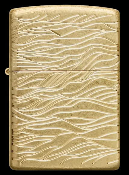 فندک زیپو مدل 46273 Luxury Waves Design — تصویر ۲