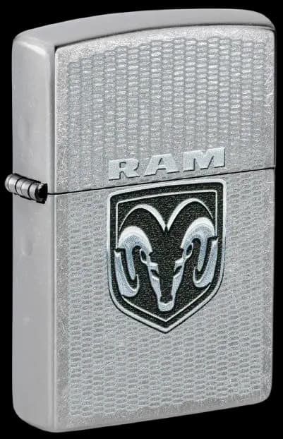 فندک زیپو مدل 46227 RAM Rugged Logo Design