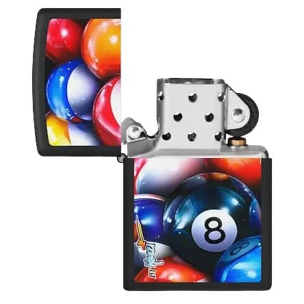 فندک زیپو مدل 218 MAZZI 8BALL — تصویر ۹