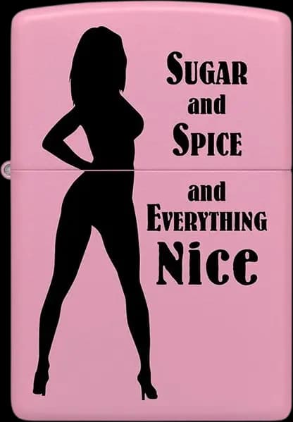فندک زیپو مدل 238 sugar and spice design — تصویر ۲