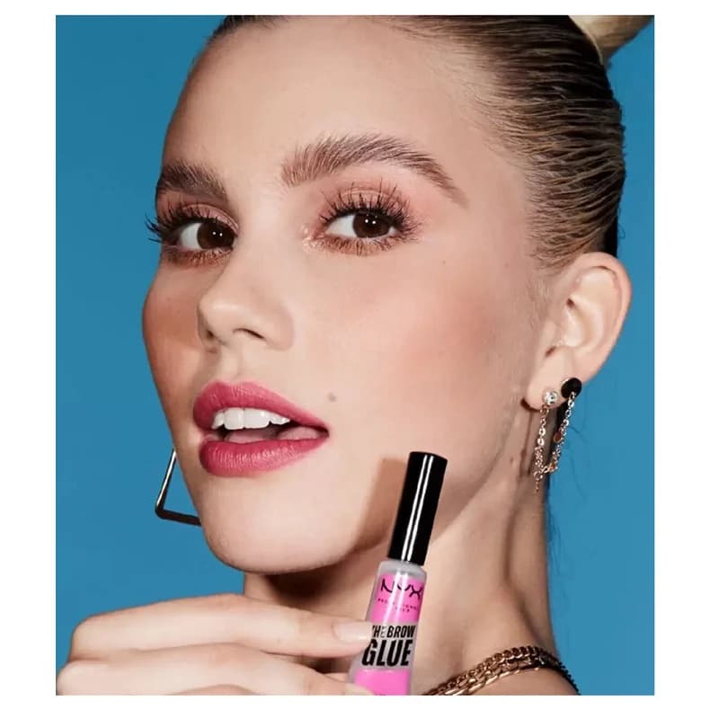 چسب ابرو نیکس | ژل لیفت و فیکس کننده NYX Professional Makeup The Brow Glue Instant Brow Styler — تصویر ۷