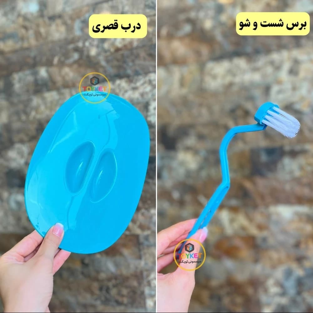 قصری و توالت آموزشی کودک طرح اسب — تصویر ۵