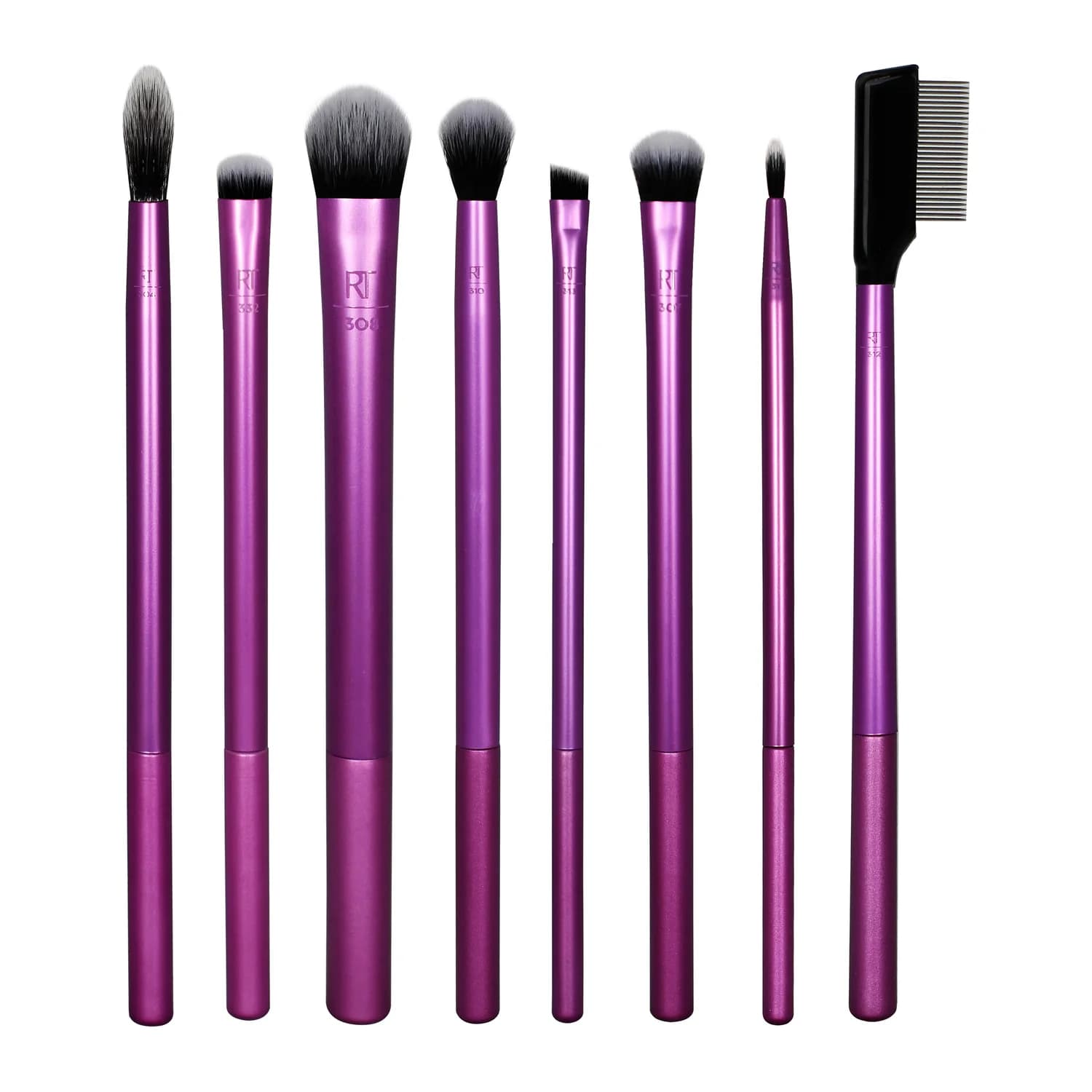 ست براش چشم بنفش ریل تکنیک Real Techniques Everyday Essentials Eye Brush Set — تصویر ۹