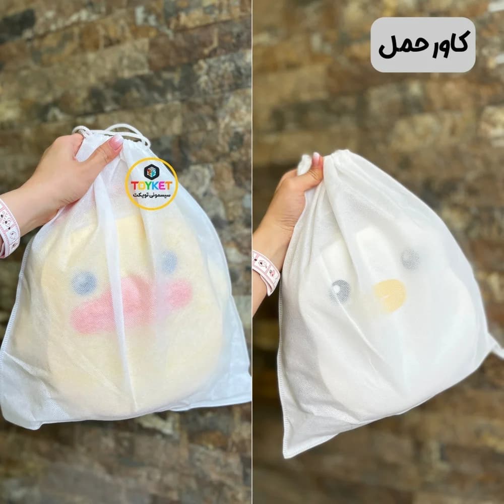 قصری و توالت آموزشی پرتابل کودک طرح جوجه و پنگوئن — تصویر ۵