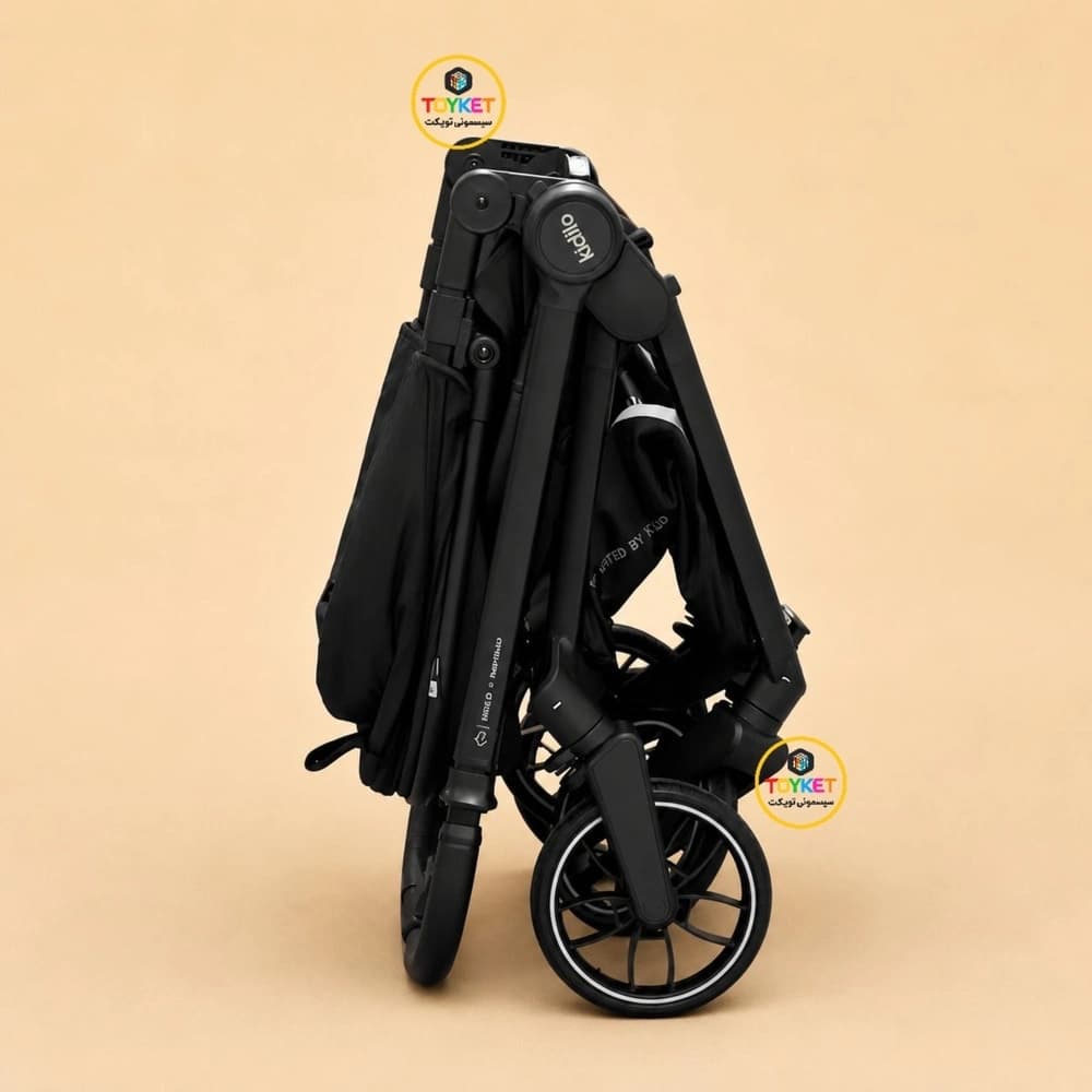 کالسکه کیدیلو مدل Kidilo D901 چهار چرخ ۳۶۰ درجه — تصویر ۶