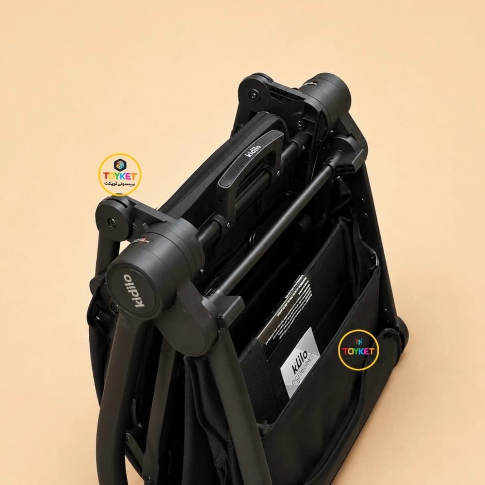 کالسکه کیدیلو مدل Kidilo D901 چهار چرخ ۳۶۰ درجه — تصویر ۷