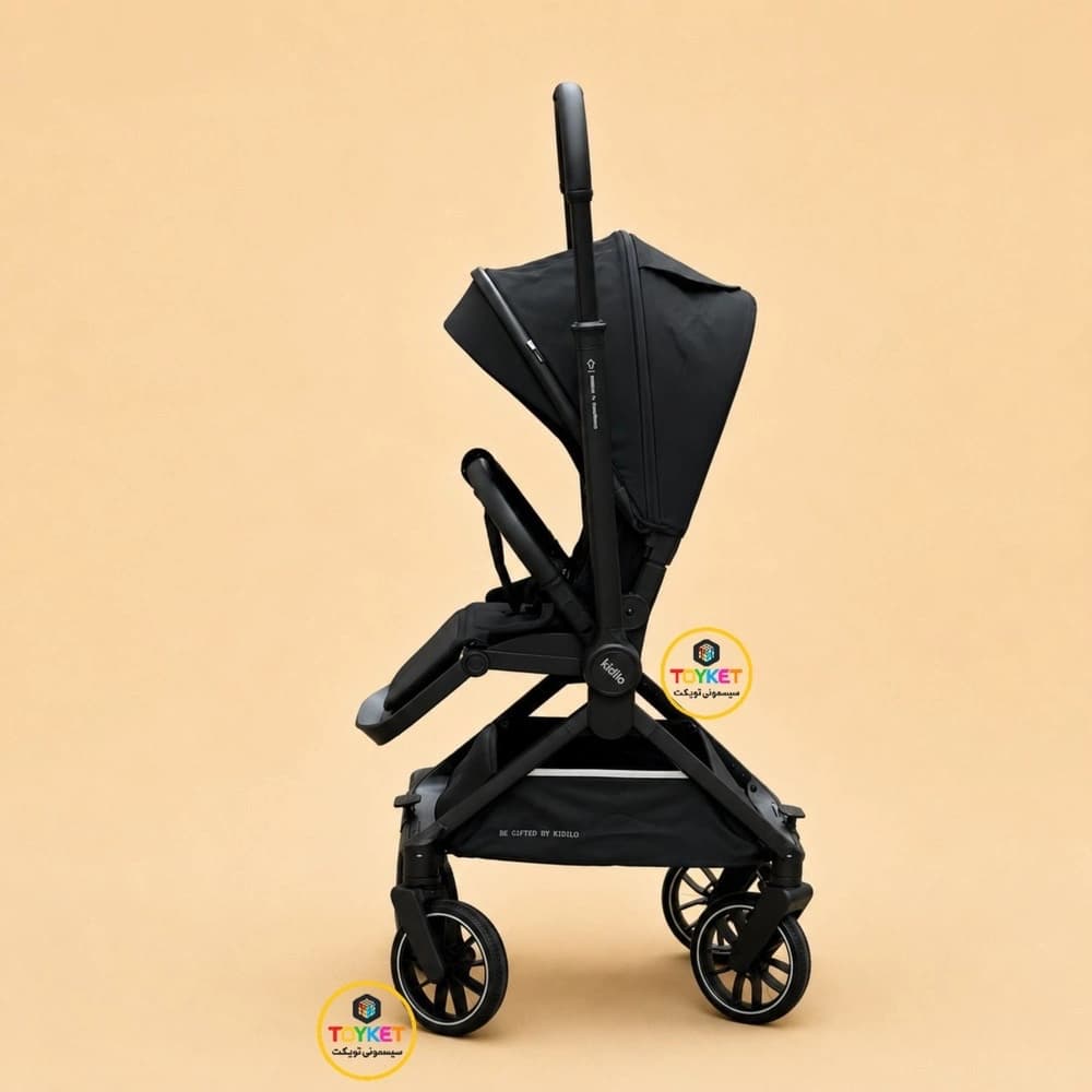 کالسکه کیدیلو مدل Kidilo D901 چهار چرخ ۳۶۰ درجه — تصویر ۵