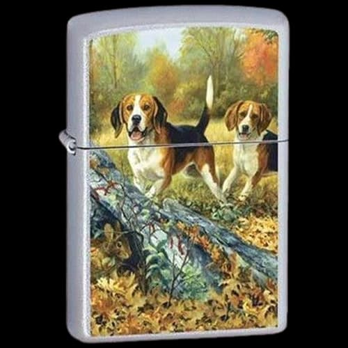 فندک زیپو مدل 24411 Linda Picken Beagles — تصویر ۴