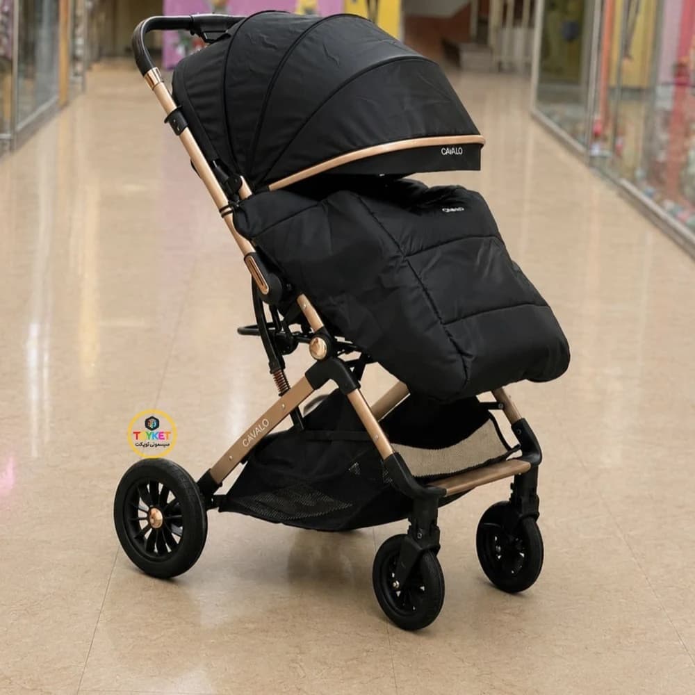 کالسکه مبله مسافرتی کاوالو مدل Cavalo A8 — تصویر ۵