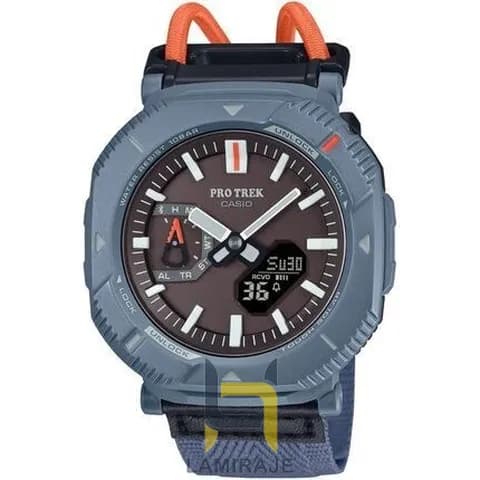 ساعت مچی کاسیو پرو ترک کاسیو PRO TREK PRJB001B-2 های کوالیتی رنگ سورمه ای
