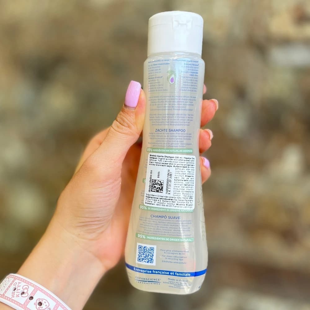 شامپو سر ملایم کودک ماستلا Mustela — تصویر ۳