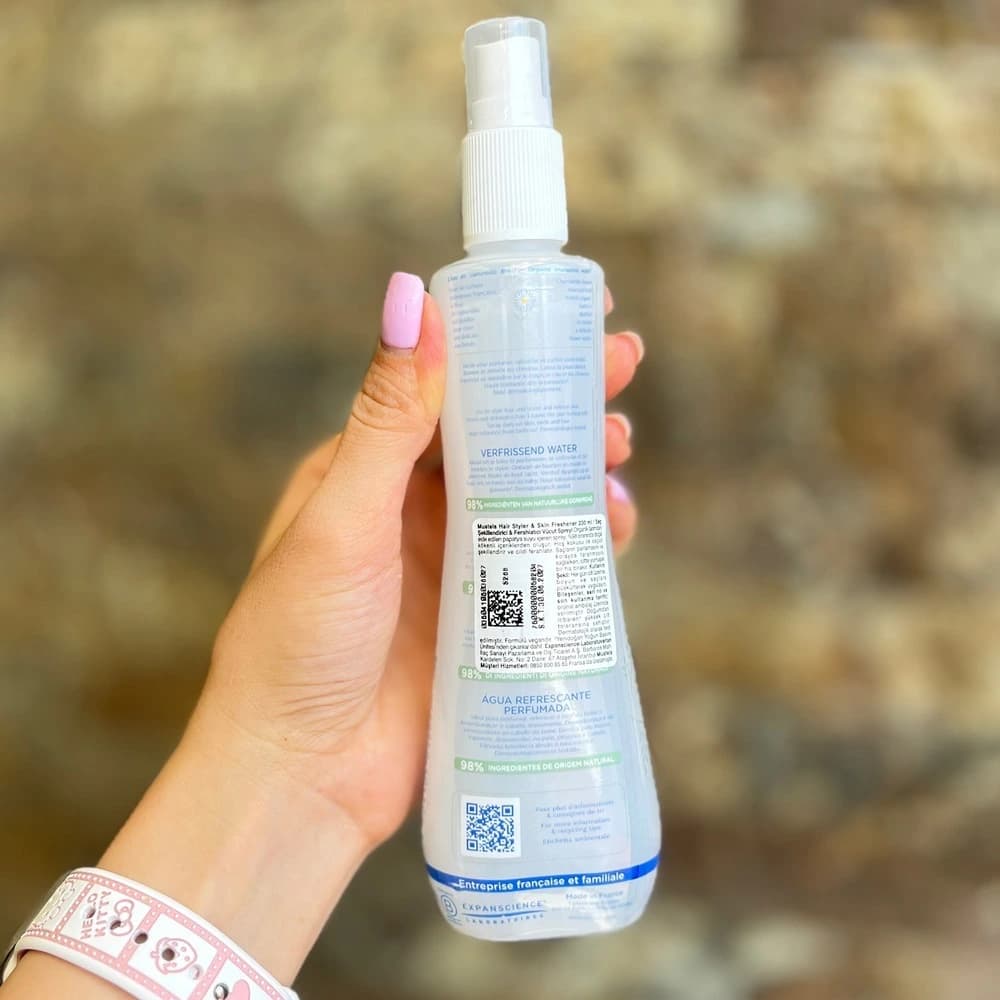 اسپری گره باز کن و حالت‌ دهنده مو کودک ماستلا Mustela — تصویر ۷
