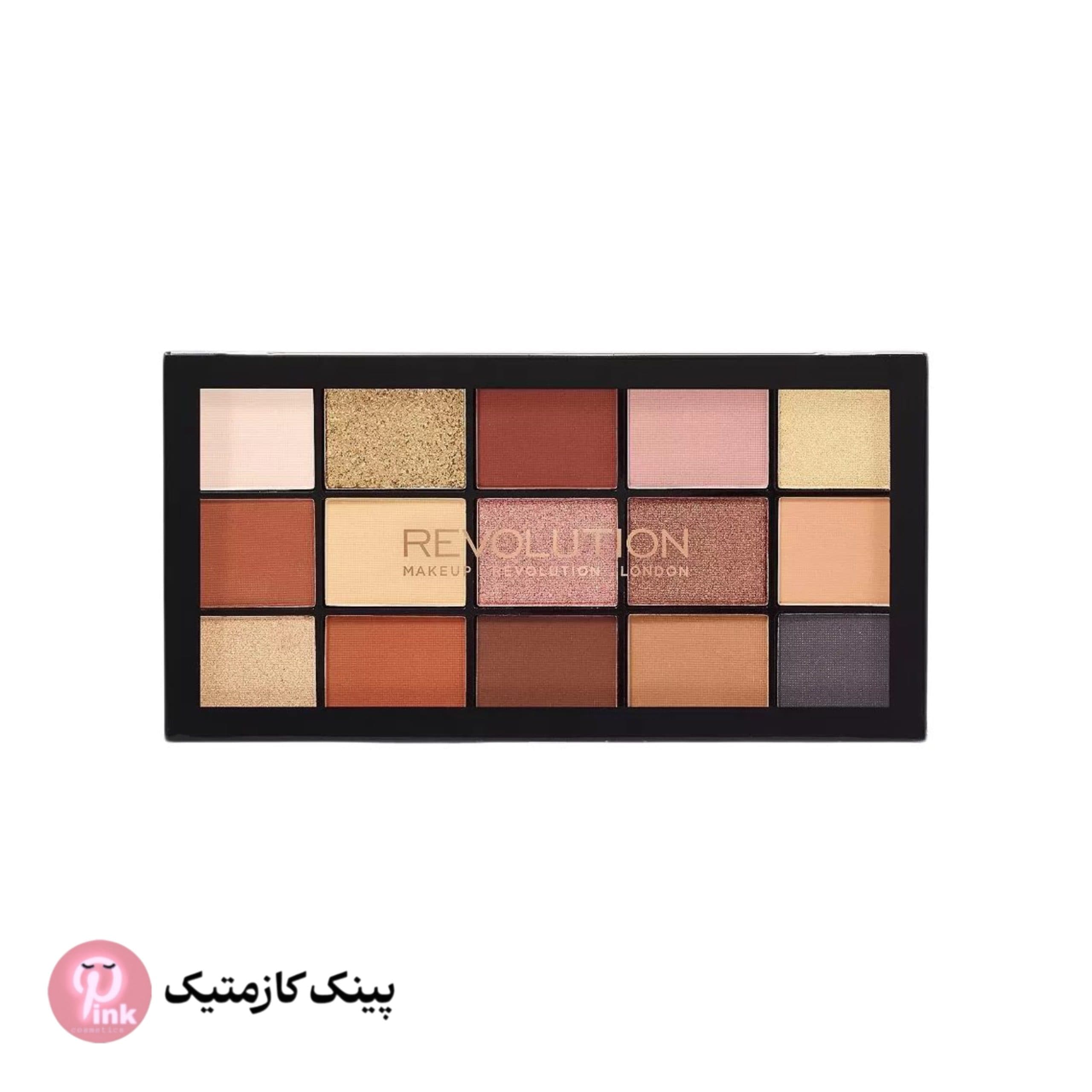 سایه ولوت رز رولوشن Revolution Velvet Rose Eyeshadow — تصویر ۵