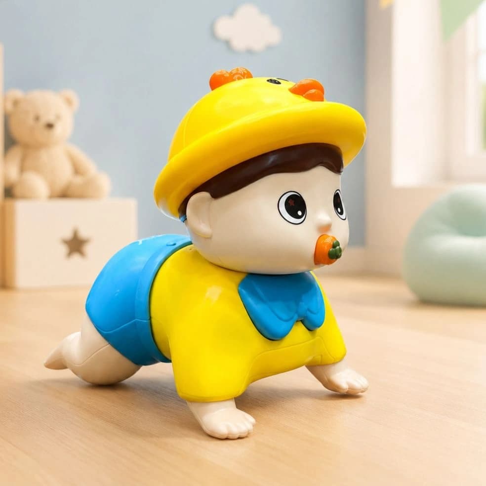 اسباب‌ بازی موزیکال کودک مدل Funny Baby Crawling — تصویر ۵