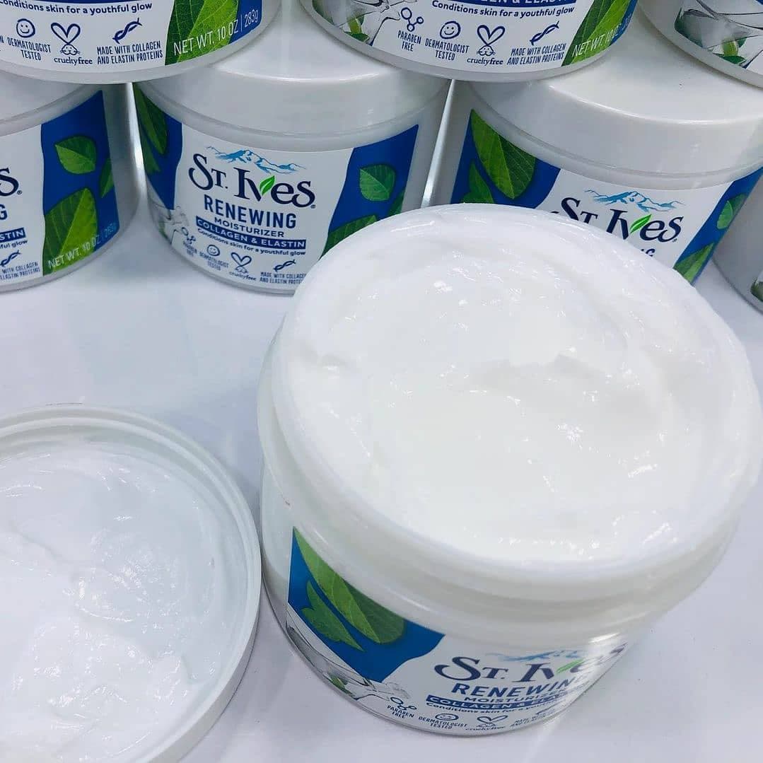 کرم آبرسان کلاژن‌ساز سنت ایوز حاوی کلاژن و الاستین St. Ives Collagen & Elastin Moisturizer — تصویر ۳