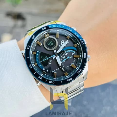 ساعت مردانه کاسیو ادیفایس کاسیو Edifice ECB-900DB-1B با بند استیل رنگ ثابت — تصویر ۴