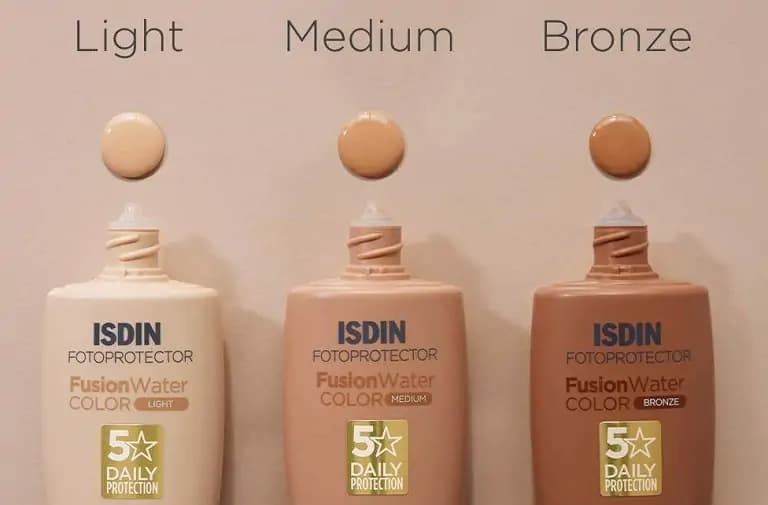 ضدآفتاب رنگی ایزدین | ISDIN Tinted Sunscreen SPF50 — تصویر ۸
